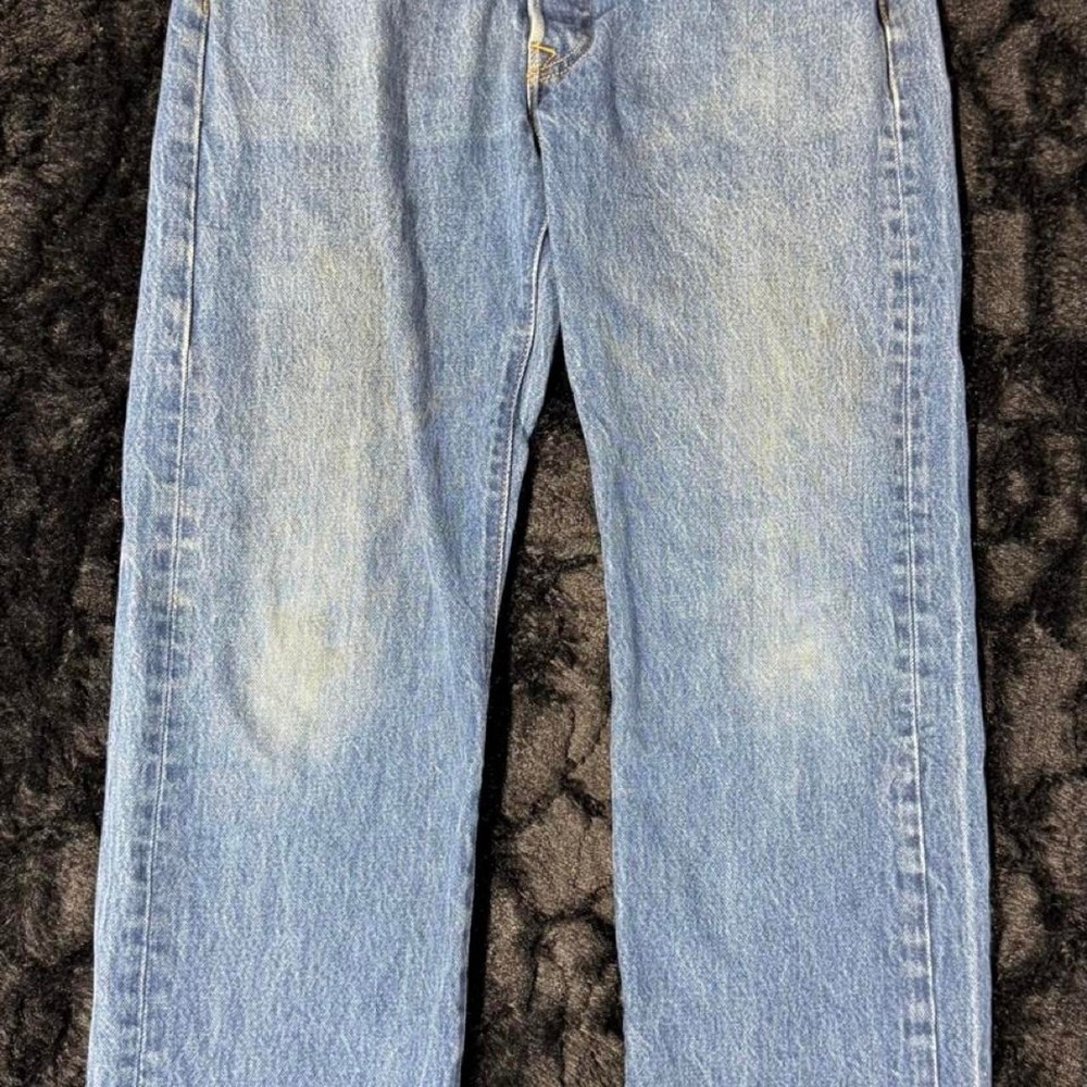 Levi's 501 blue jeans size 33x34